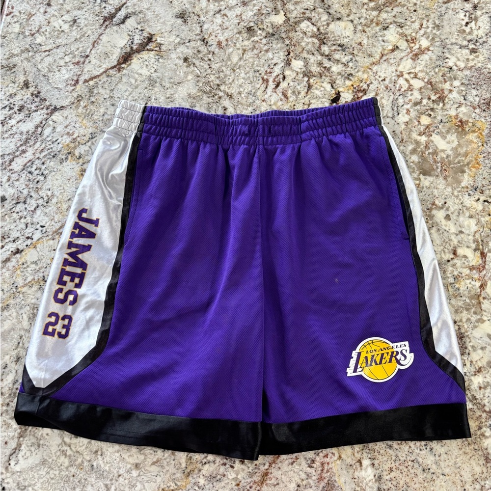 NBA Purple Athletic Shorts